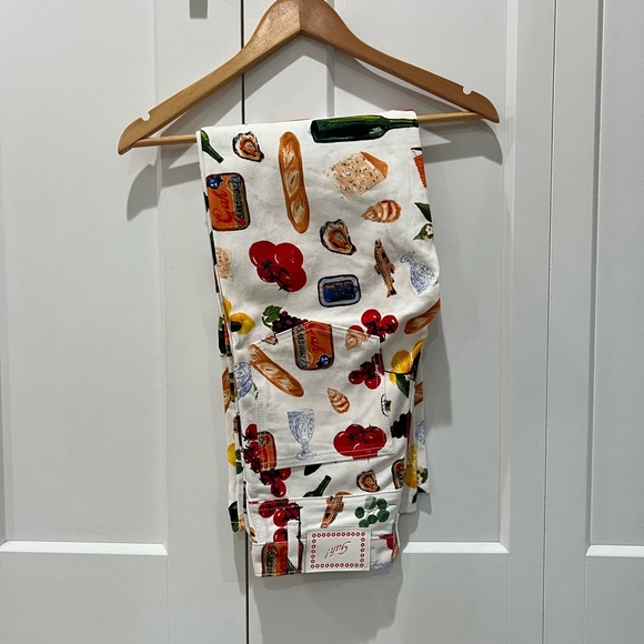 Lisa Says Gah Fruit Print Wide Leg Pants - Picture 3 of 4